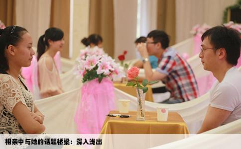 相亲中与她的话题桥梁：深入浅出
