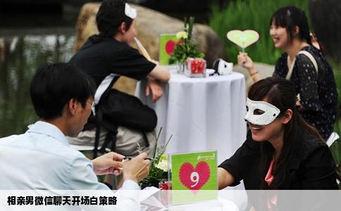 相亲男微信聊天开场白策略