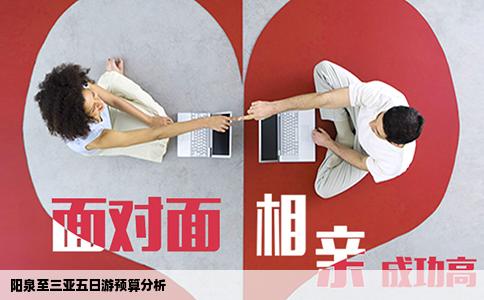 阳泉至三亚五日游预算分析