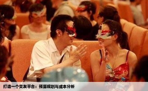 打造一个交友平台：预算规划与成本分析
