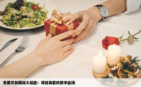 免费交友网站大起底：寻找真爱的数字战场